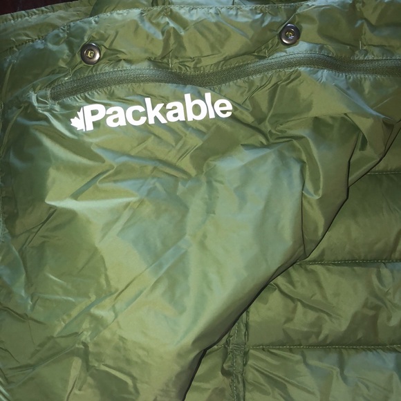 PAJAR CRYSTAL DOWN JACKET COAT 550 FILL MILITARY GREEN TRAVEL COAT - Picture 10 of 14